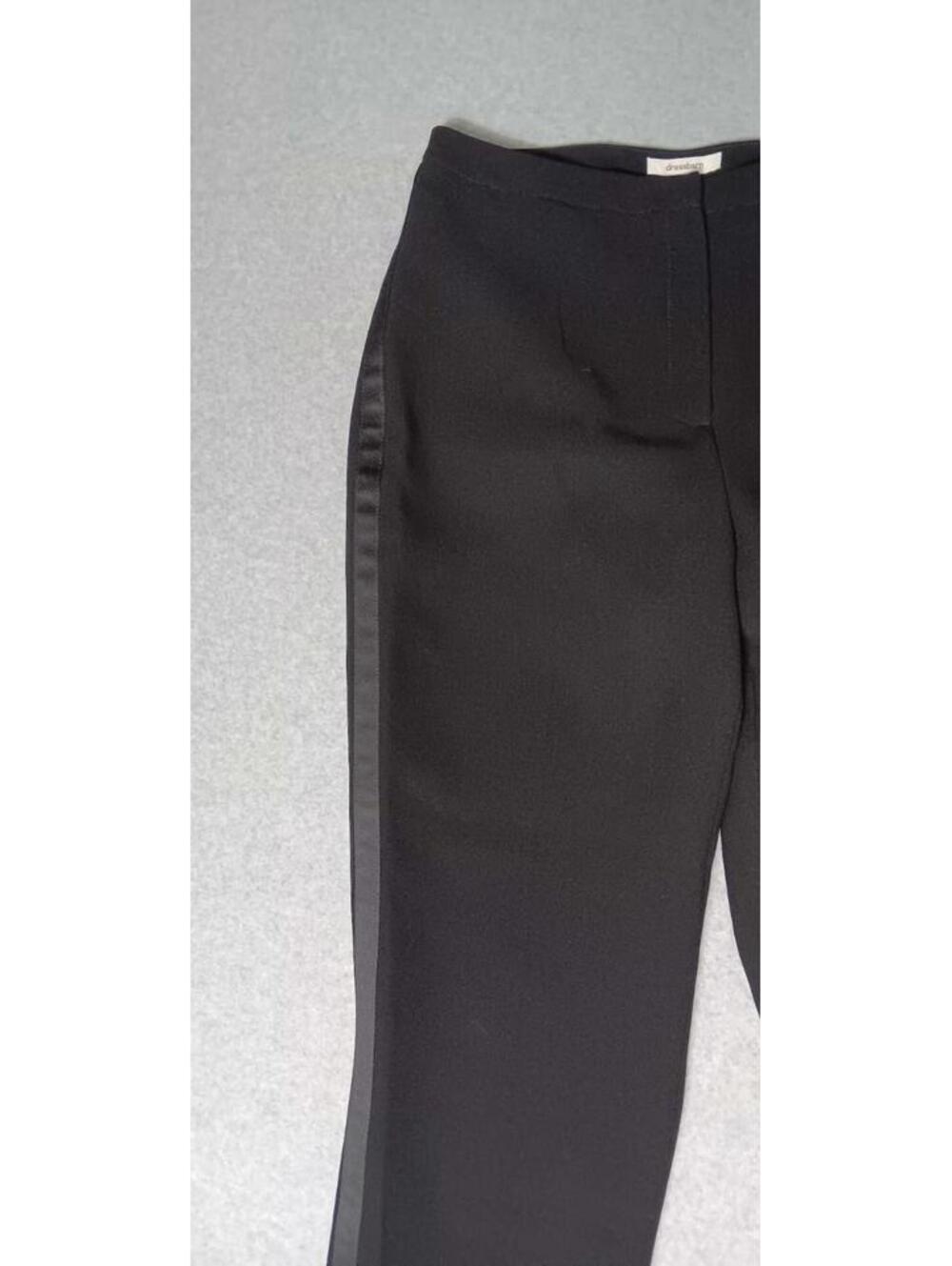 Dressbarn Slacks Dress Pants Womens Size 4 Black Business Casual Formal Zip Up - Picture 10 of 11